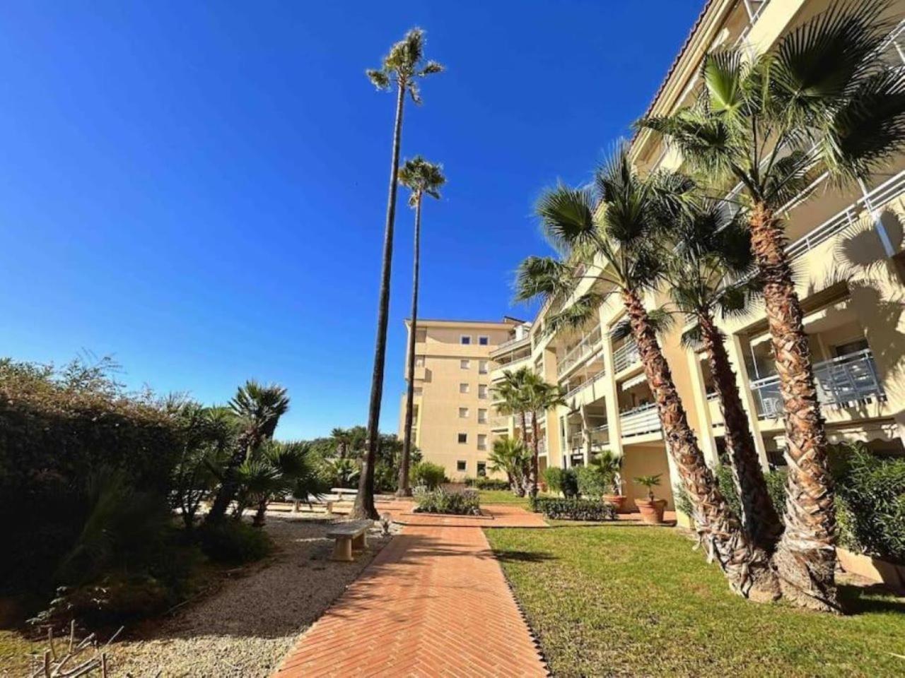 Il Gioiello : Apt 2 Pers, Clim, Piscine, Parking Антиб Экстерьер фото