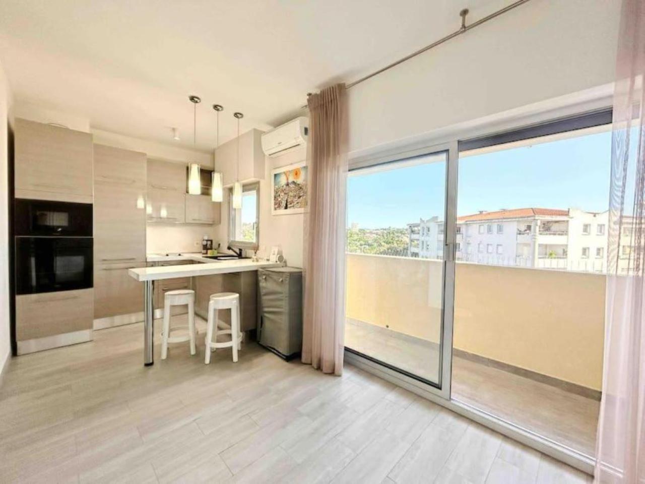 Il Gioiello : Apt 2 Pers, Clim, Piscine, Parking Антиб Экстерьер фото